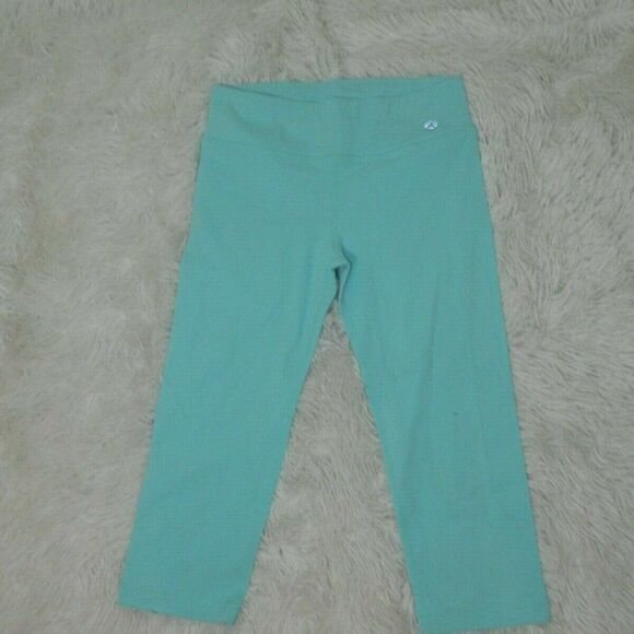 New Lot of 2 Avocado Leggings‎ Capri Green Blue XS - Picture 8 of 12